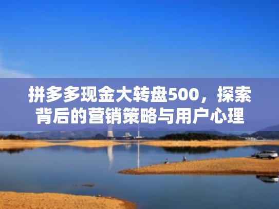 拼多多现金大转盘500,探索背后的营销策略与用户心理
